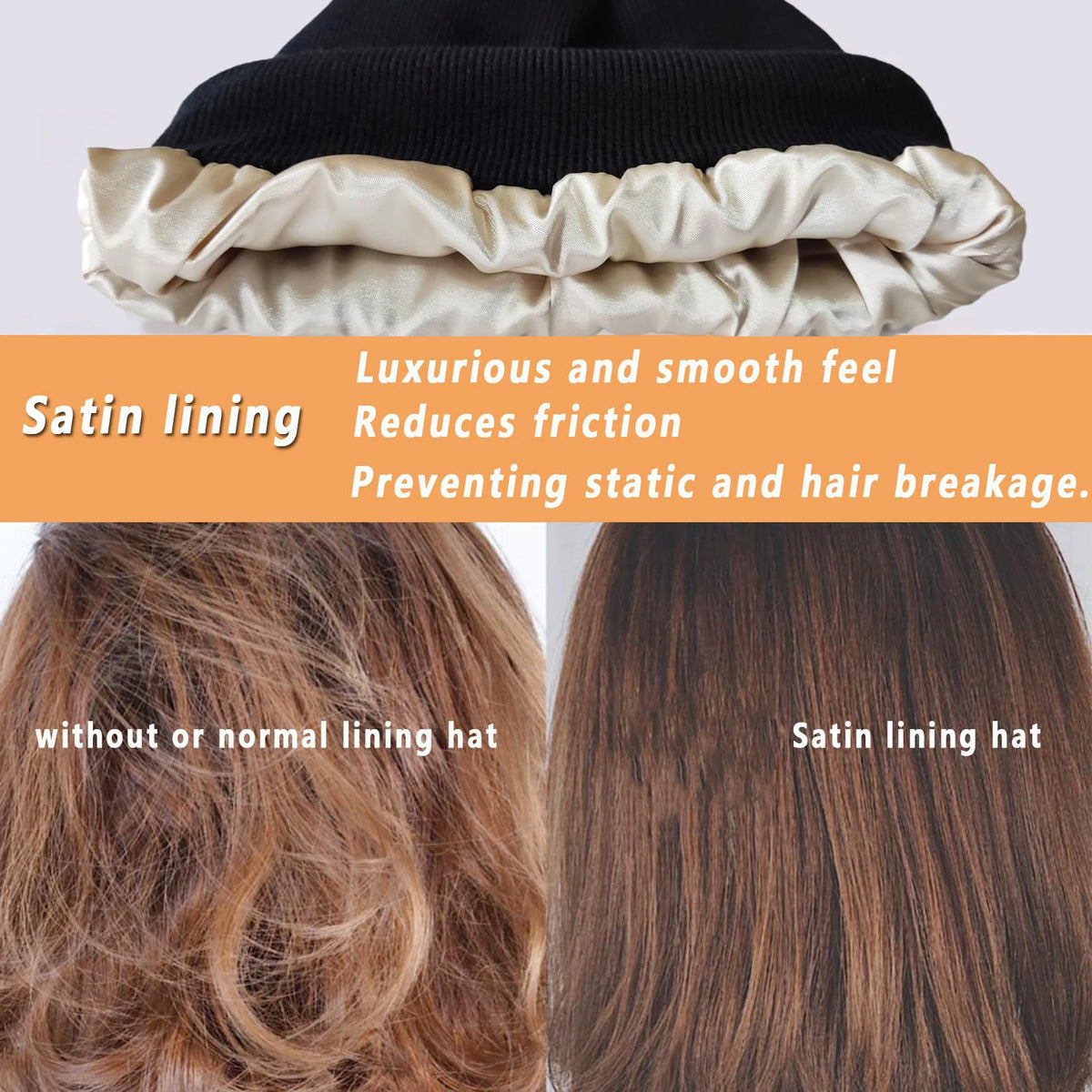 Satin Lined Winter Beanie™